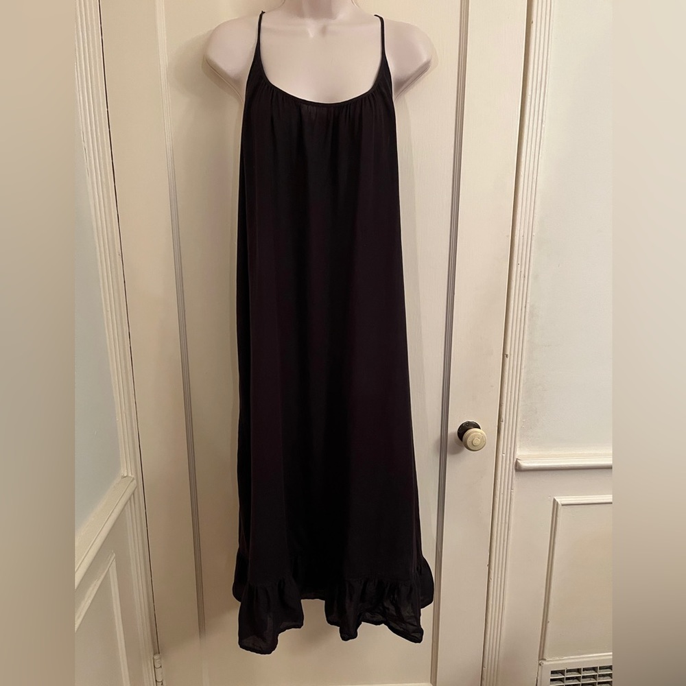 J. Crew Lightweight Sheer Cotton Cross Back Sundress